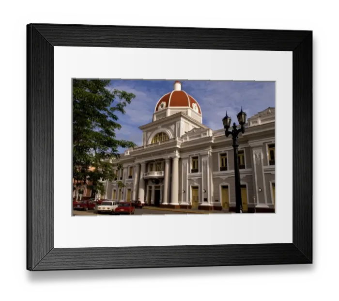 Framed Print : Parliament Building called Provincial Assembly of the Popular Power in the town square Framed Print : Parliament Building called Provincial Assembly of the Popular Power in the town square