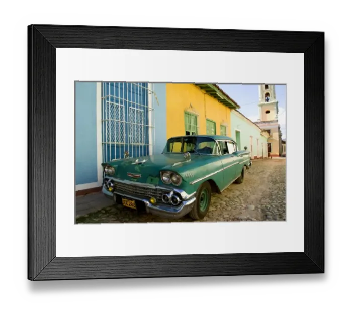 Framed Print : Caribbean, Cuba