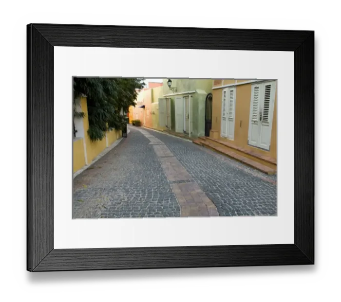 Framed Print : Caribbean, Curacao