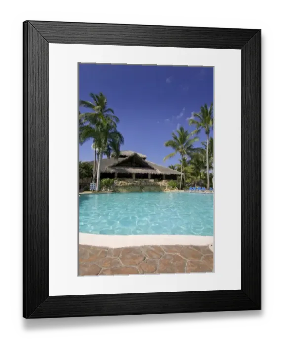 Framed Print : Bayahibe, Dominican Republic, La Romana, Viva Wyndham Dominicus Beach