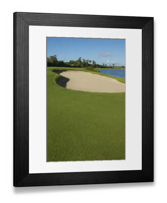 Framed Print : Dominican Republic, La Altagracia, Punta Cana, Bavaro, Punta Blanca Golf Club, bunker Framed Print : Dominican Republic, La Altagracia, Punta Cana, Bavaro, Punta Blanca Golf Club, bunker