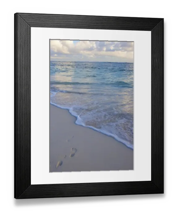 Framed Print : Dominican Republic, La Altagracia, Punta Cana, Bavaro Beach at sunrise Framed Print : Dominican Republic, La Altagracia, Punta Cana, Bavaro Beach at sunrise