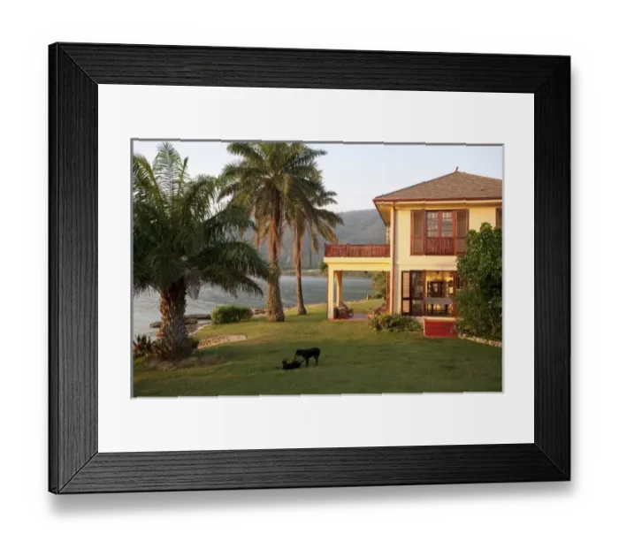 Framed Print : Bluefields, Jamaica Southwest Coast Framed Print : Bluefields, Jamaica Southwest Coast