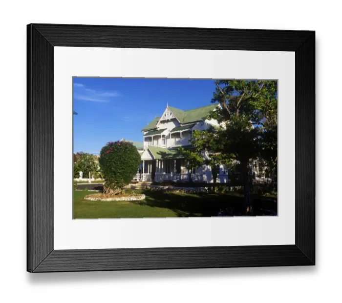 Framed Print : Invercauld Great House, Black River Town, Jamaica South Coast Framed Print : Invercauld Great House, Black River Town, Jamaica South Coast