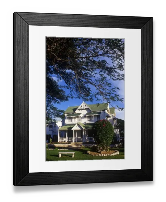 Framed Print : Invercauld Great House, Black River Town, Jamaica South Coast Framed Print : Invercauld Great House, Black River Town, Jamaica South Coast