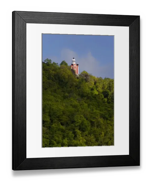 Framed Print : MARTINIQUE. French Antilles. West Indies. Caravelle Lighthouse on Caravelle Peninsula Framed Print : MARTINIQUE. French Antilles. West Indies. Caravelle Lighthouse on Caravelle Peninsula