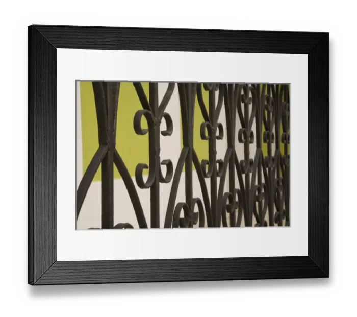 Framed Print : USA, Puerto Rico, Ponce. Wrought-iron grill, traditional colonial architecture Framed Print : USA, Puerto Rico, Ponce. Wrought-iron grill, traditional colonial architecture