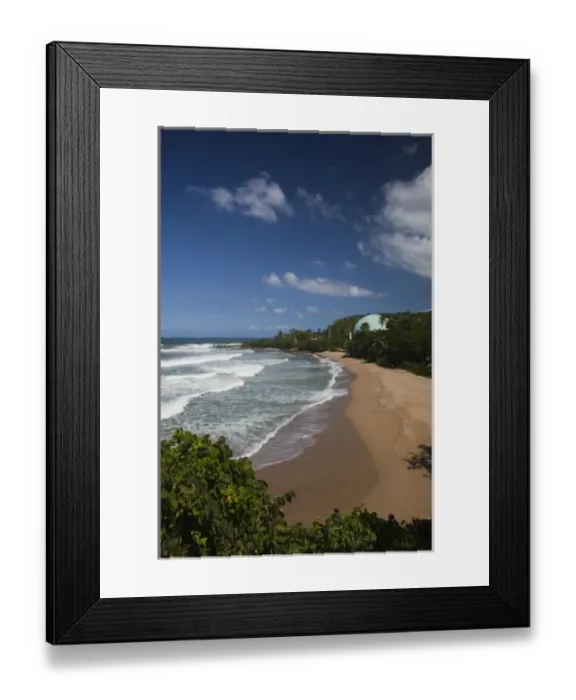 Framed Print : Puerto Rico, West Coast, Rincon, Domes Beach Framed Print : Puerto Rico, West Coast, Rincon, Domes Beach
