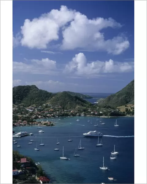 French West Indies, Isle des Saintes, Terre-de-haut, near Guadeloupe, Bourg harbor