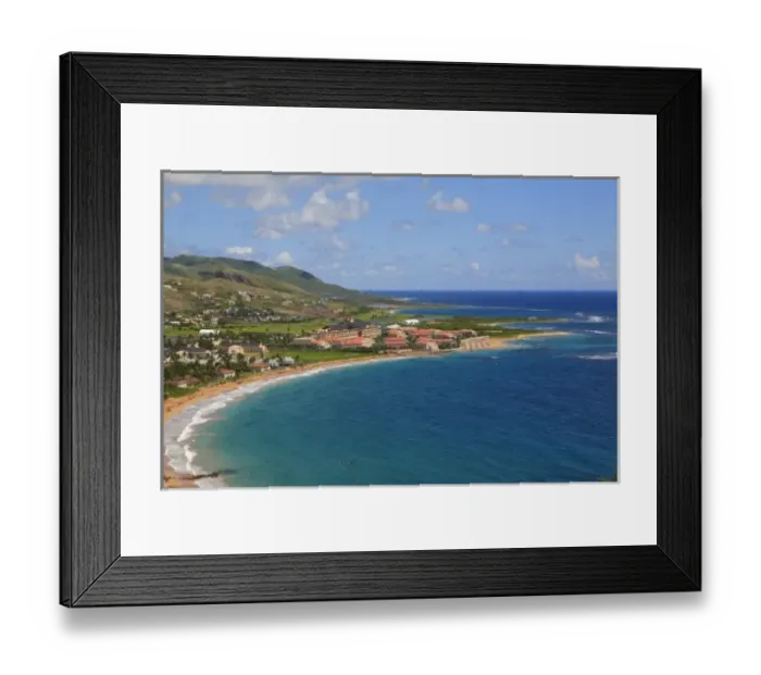 Framed Print : Caribbean, St. Kitts, Nevis Framed Print : Caribbean, St. Kitts, Nevis