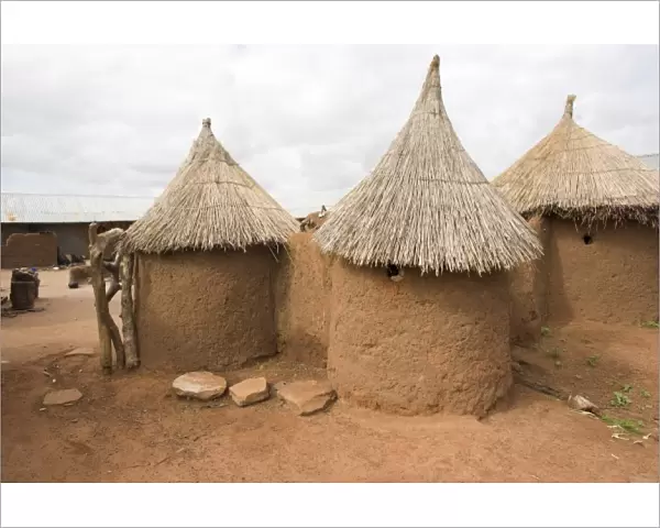 Homes, Bowku Village, Ghana, Africa. (NGO Restrictions May Apply)