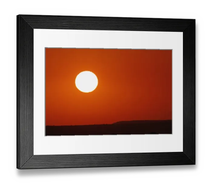Framed Print : Sunset, Masai Mara Game Reserve, Kenya