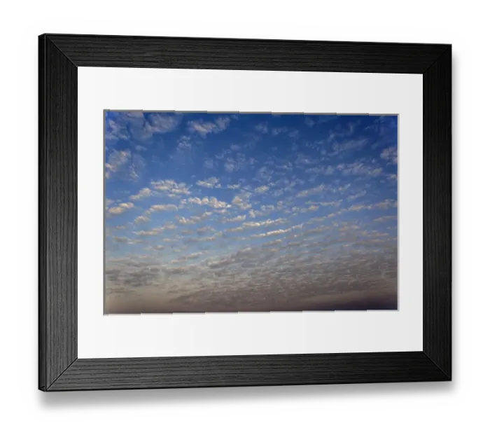 Framed Print : Cloud pattern at sunrise, Masai Mara Game Reserve, Kenya Framed Print : Cloud pattern at sunrise, Masai Mara Game Reserve, Kenya