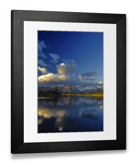 Framed Print : Sofa Mountain reflects into Maskinonge Lake in Waterton Lakes National Park in Alberta Framed Print : Sofa Mountain reflects into Maskinonge Lake in Waterton Lakes National Park in Alberta