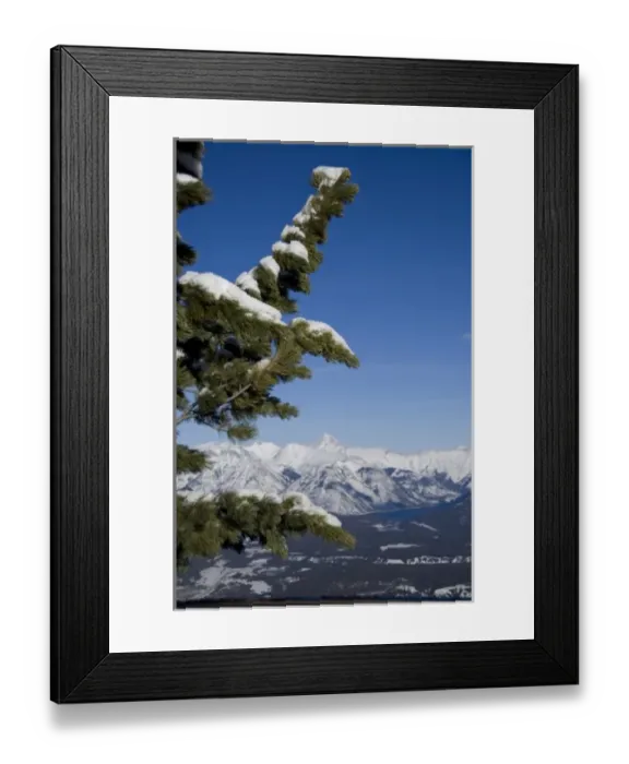 Framed Print : Canada, Alberta, Banff. Views of the Bow Valley from the summit of Sulphur Mountain Framed Print : Canada, Alberta, Banff. Views of the Bow Valley from the summit of Sulphur Mountain