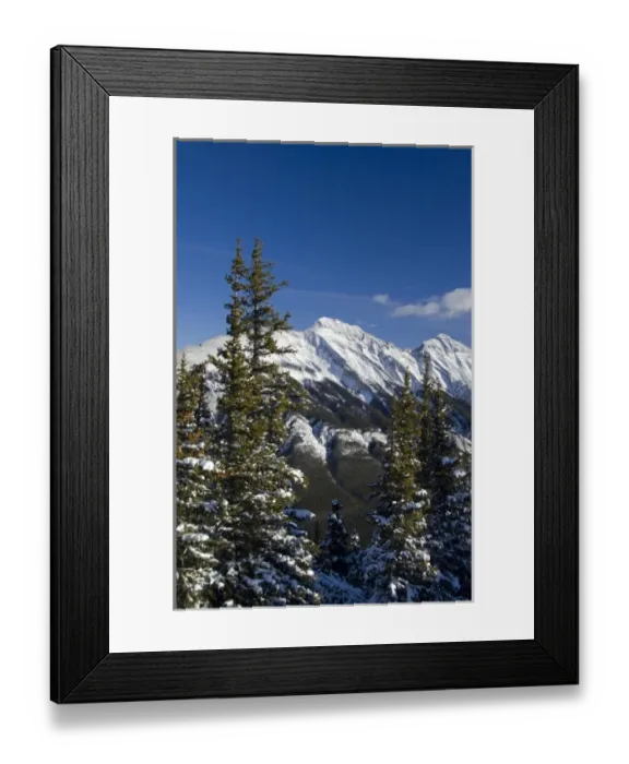 Framed Print : Canada, Alberta, Banff. Views from the summit of Sulphur Mountain Framed Print : Canada, Alberta, Banff. Views from the summit of Sulphur Mountain