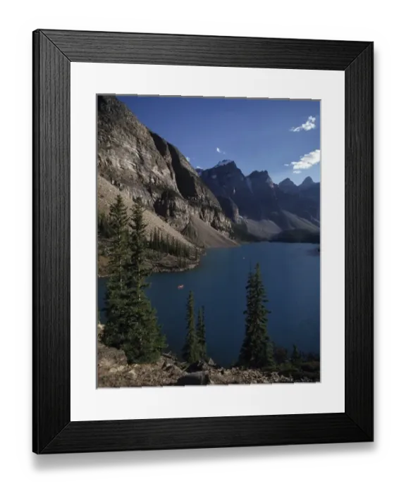Framed Print : Canada, Alberta, Banff National Park, Moraine Lake Framed Print : Canada, Alberta, Banff National Park, Moraine Lake