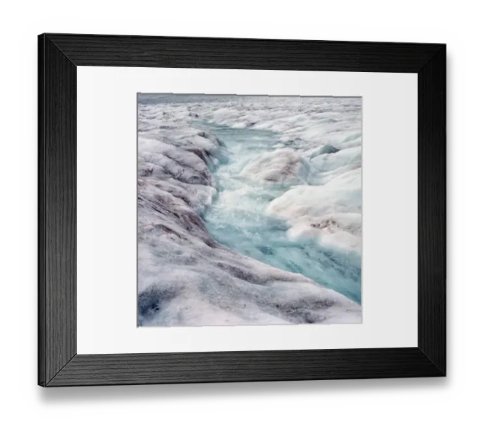 Framed Print : Melt-off of Athabasca Glacier of the Columbia Icefields in Jasper NP, a World Heritage Site Framed Print : Melt-off of Athabasca Glacier of the Columbia Icefields in Jasper NP, a World Heritage Site