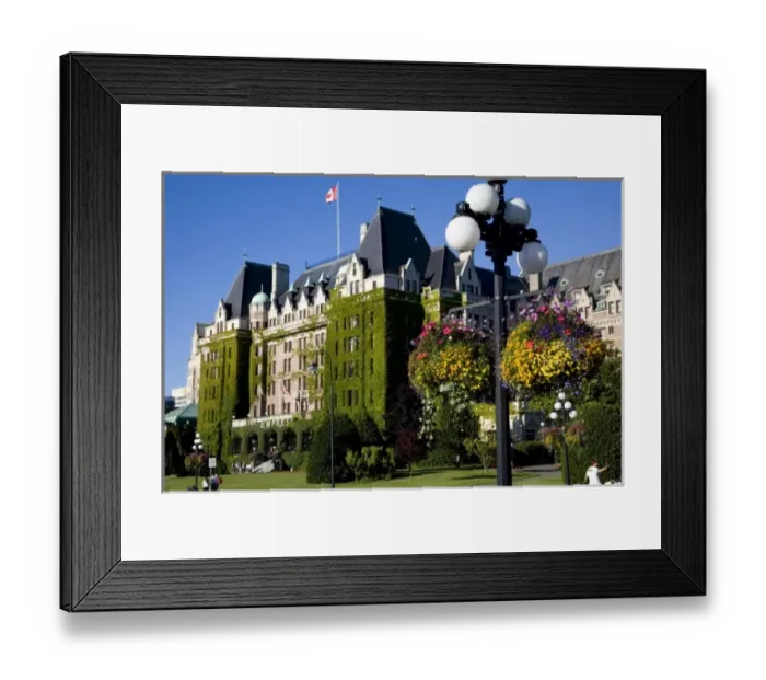 Framed Print : North America, Canada, British Columbia, Victoria. The Empress Hotel in Victoria Framed Print : North America, Canada, British Columbia, Victoria. The Empress Hotel in Victoria