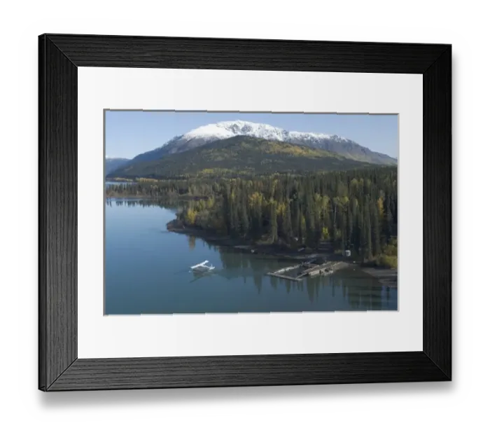 Framed Print : Tatogga Lake, Tatogga, British Columbia