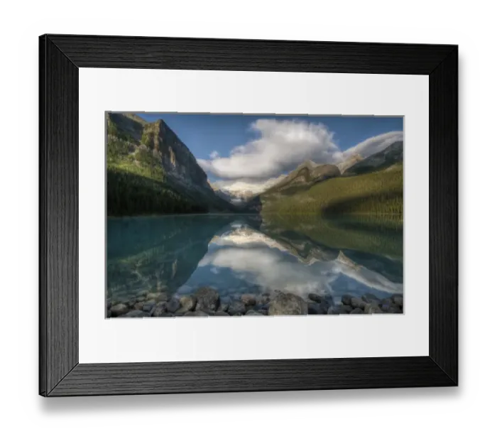 Framed Print : Lake Louise at sunrise, Banff National Park, Canada Framed Print : Lake Louise at sunrise, Banff National Park, Canada