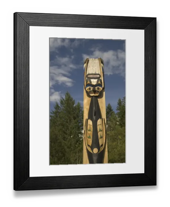 Framed Print : Thunderbird Project Featuring Tseshaht Totem Poles, Port Alberni, British Columbia Framed Print : Thunderbird Project Featuring Tseshaht Totem Poles, Port Alberni, British Columbia