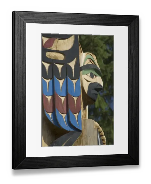 Framed Print : Thunderbird Project Featuring Tseshaht Totem Poles, Port Alberni, British Columbia Framed Print : Thunderbird Project Featuring Tseshaht Totem Poles, Port Alberni, British Columbia