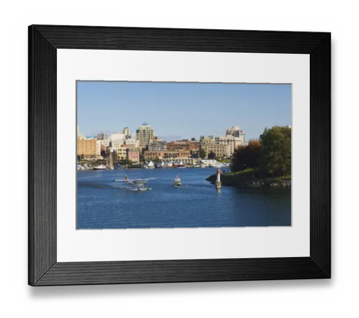Framed Print : Canada, BC, Victoria, Inner Harbor Framed Print : Canada, BC, Victoria, Inner Harbor
