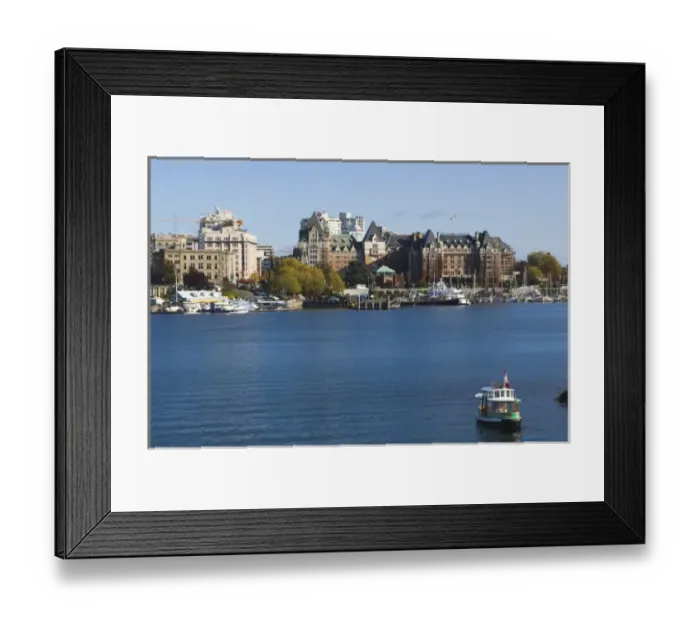 Framed Print : Canada, BC, Victoria, Inner Harbour Framed Print : Canada, BC, Victoria, Inner Harbour