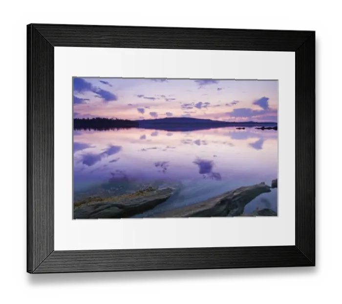Framed Print : Canada, BC, Salt Spring Island, Southie Point Dawn