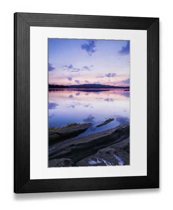 Framed Print : Canada, BC, Salt Spring Island, Southie Point Dawn