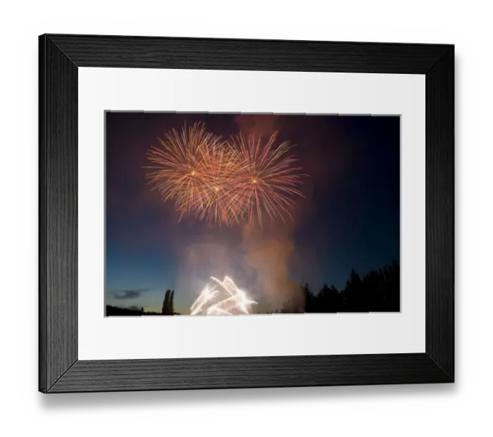 Framed Print : CANADA, British Columbia, Victoria. Summer Fireworks Show Framed Print : CANADA, British Columbia, Victoria. Summer Fireworks Show