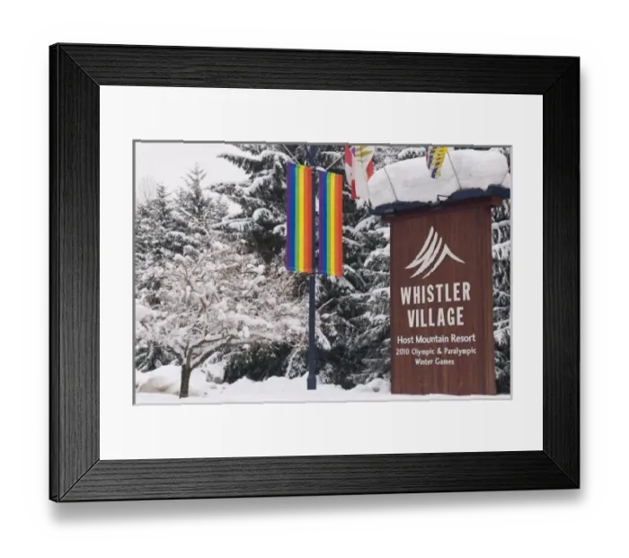 Framed Print : Canada, BC, Whistler / Blackcomb Resort. Host of 2010 Olympic Games Framed Print : Canada, BC, Whistler / Blackcomb Resort. Host of 2010 Olympic Games