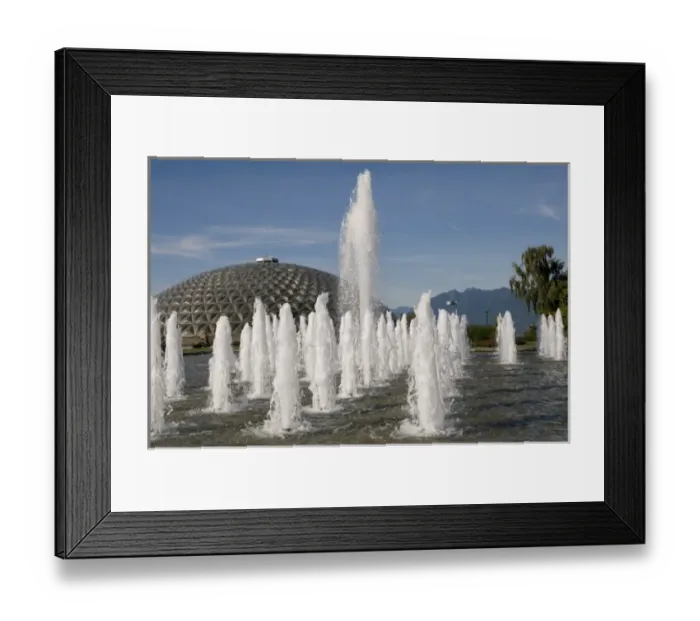 Framed Print : Bloedel Conservatory in Queen Elizabeth Park, Vancouver, BC, Canada