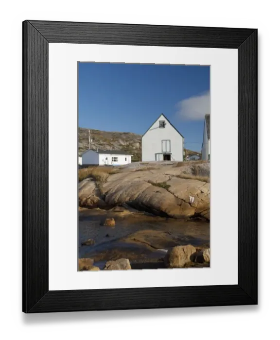 Framed Print : Canada, Northern Labrador, Hopedale (aka Agvituk). Hopedale Mission National Historic Site Framed Print : Canada, Northern Labrador, Hopedale (aka Agvituk). Hopedale Mission National Historic Site