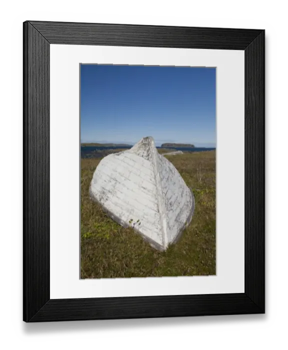 Framed Print : Canada, Newfoundland and Labrador, L Anse Aux Meadows. Norstead Viking Village Framed Print : Canada, Newfoundland and Labrador, L Anse Aux Meadows. Norstead Viking Village