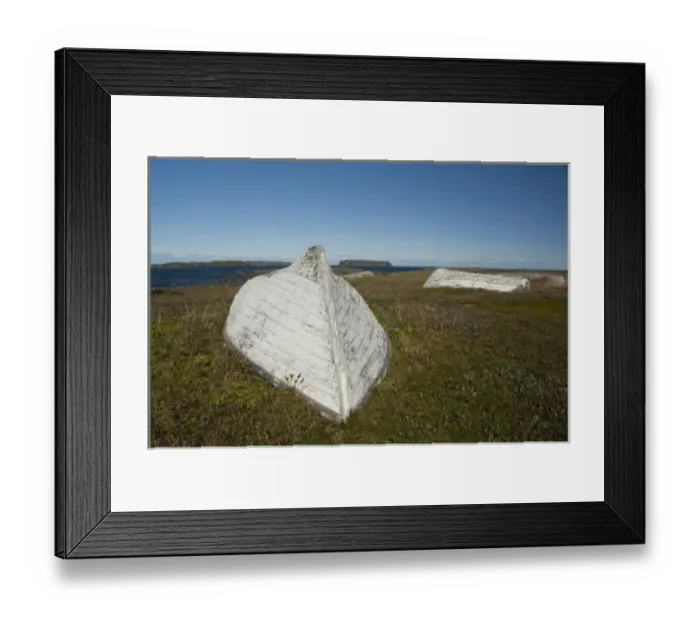 Framed Print : Canada, Newfoundland and Labrador, L Anse Aux Meadows. Norstead Viking Village Framed Print : Canada, Newfoundland and Labrador, L Anse Aux Meadows. Norstead Viking Village