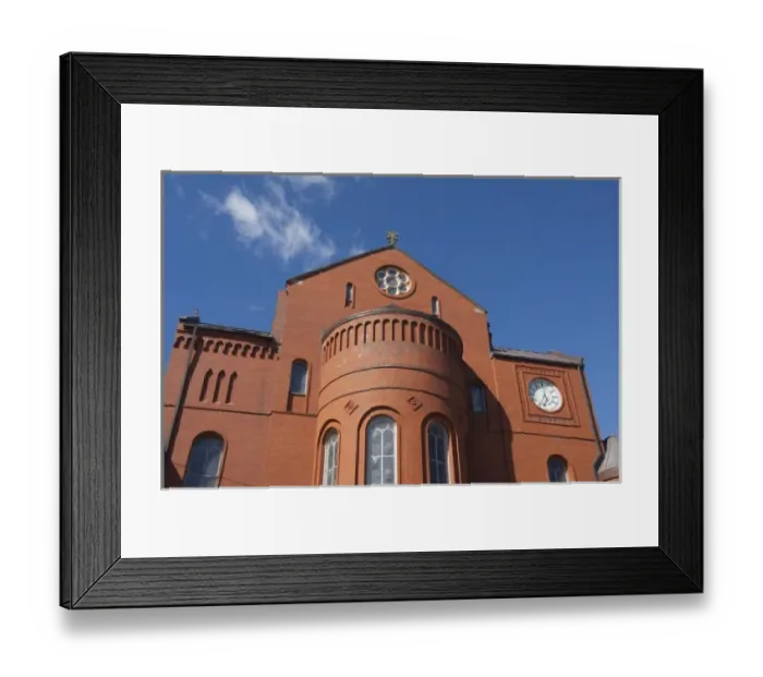 Framed Print : Canada, Newfoundland and Labrador, St. John s. Lower Street Methodist Church