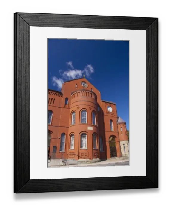 Framed Print : Canada, Newfoundland and Labrador, St. John s. Lower Street Methodist Church
