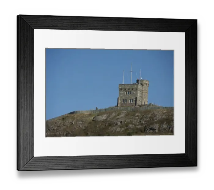 Framed Print : Canada, Newfoundland and Labrador, St. John s. Signal Hill and Cabot Tower Historic Site Framed Print : Canada, Newfoundland and Labrador, St. John s. Signal Hill and Cabot Tower Historic Site