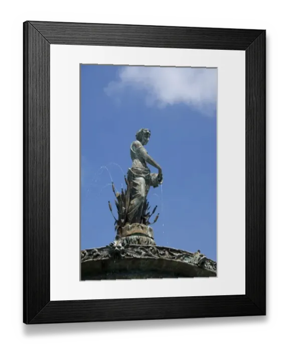 Framed Print : Canada, Nova Scotia, Halifax. Public Gardens created in 1836. Queen Victoria Diamond Framed Print : Canada, Nova Scotia, Halifax. Public Gardens created in 1836. Queen Victoria Diamond