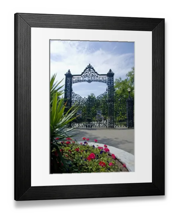 Framed Print : Canada, Nova Scotia, Halifax. Public Gardens, historic Victorian city garden created in 1836 Framed Print : Canada, Nova Scotia, Halifax. Public Gardens, historic Victorian city garden created in 1836