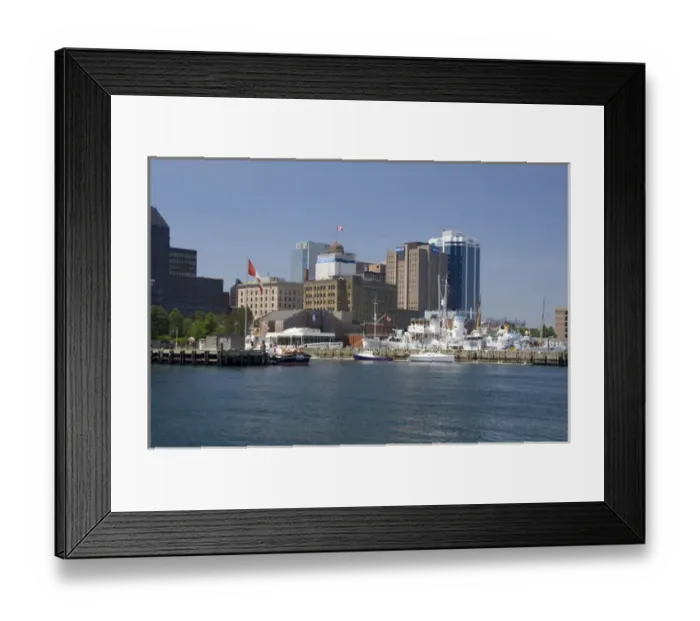 Framed Print : Canada, Nova Scotia, Halifax. City views of Halifax from the water Framed Print : Canada, Nova Scotia, Halifax. City views of Halifax from the water