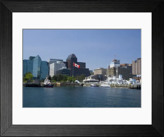 Framed Print : Canada, Nova Scotia, Halifax. City views of Halifax from the water Framed Print : Canada, Nova Scotia, Halifax. City views of Halifax from the water
