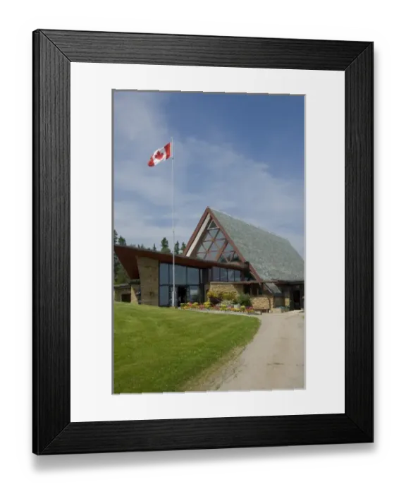 Framed Print : Canada, Nova Scotia, Cape Breton Island, Baddeck. Alexander Graham Bell Museum, National