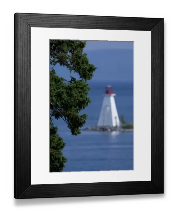 Framed Print : Canada, Nova Scotia, Cape Breton Island, Baddeck. Baddeck lighthouse Framed Print : Canada, Nova Scotia, Cape Breton Island, Baddeck. Baddeck lighthouse