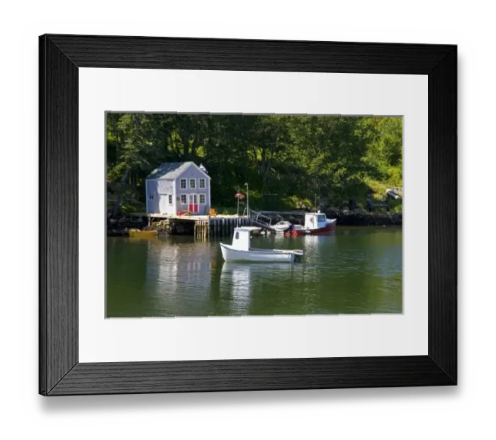 Framed Print : A boat house at Boutiliers Cove, Nova Scotia, Canada Framed Print : A boat house at Boutiliers Cove, Nova Scotia, Canada