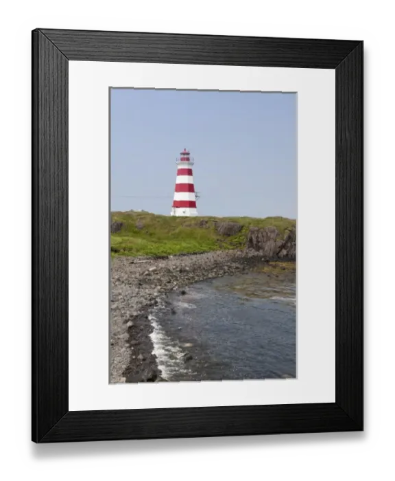 Framed Print : Nova Scotia, Canada. Brier Island Lighthouse Framed Print : Nova Scotia, Canada. Brier Island Lighthouse
