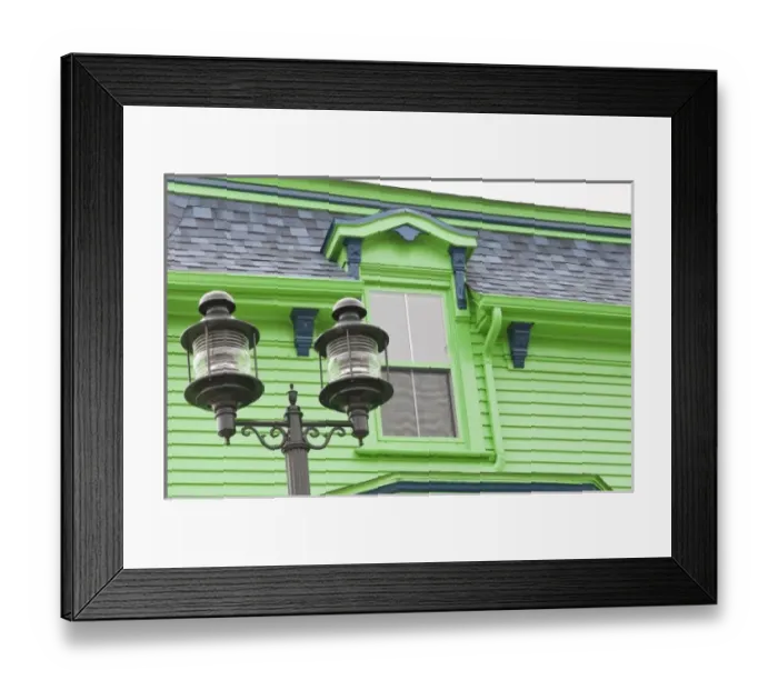 Framed Print : Nova Scotia, Canada. Lunenburg architechture Framed Print : Nova Scotia, Canada. Lunenburg architechture