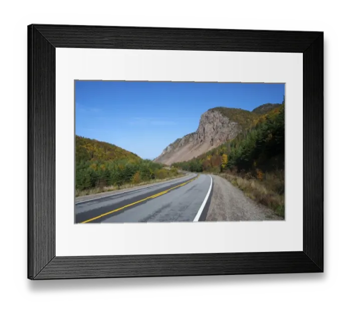 Framed Print : Canada, Nova Scotia, Cape Breton Highlands National Park, Cabot Trail Roadway Framed Print : Canada, Nova Scotia, Cape Breton Highlands National Park, Cabot Trail Roadway